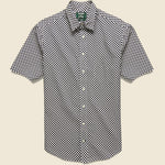 Checker Shirt - Black/White - Gitman Vintage - STAG Provisions - Tops - S/S Woven - Other Pattern