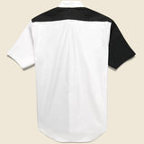 Mixed Panel Oxford - Black/White - Gitman Vintage - STAG Provisions - Tops - S/S Woven - Other Pattern