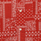 Bandana Print Shirt - Red - Gitman Vintage - STAG Provisions - Tops - S/S Woven - Other Pattern