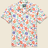 Alexander Girard Flores Camp Shirt - White - Gitman Vintage - STAG Provisions - Tops - S/S Woven - Floral