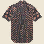 Window Batik Block Print Shirt - Black - Gitman Vintage - STAG Provisions - Tops - S/S Woven - Other Pattern