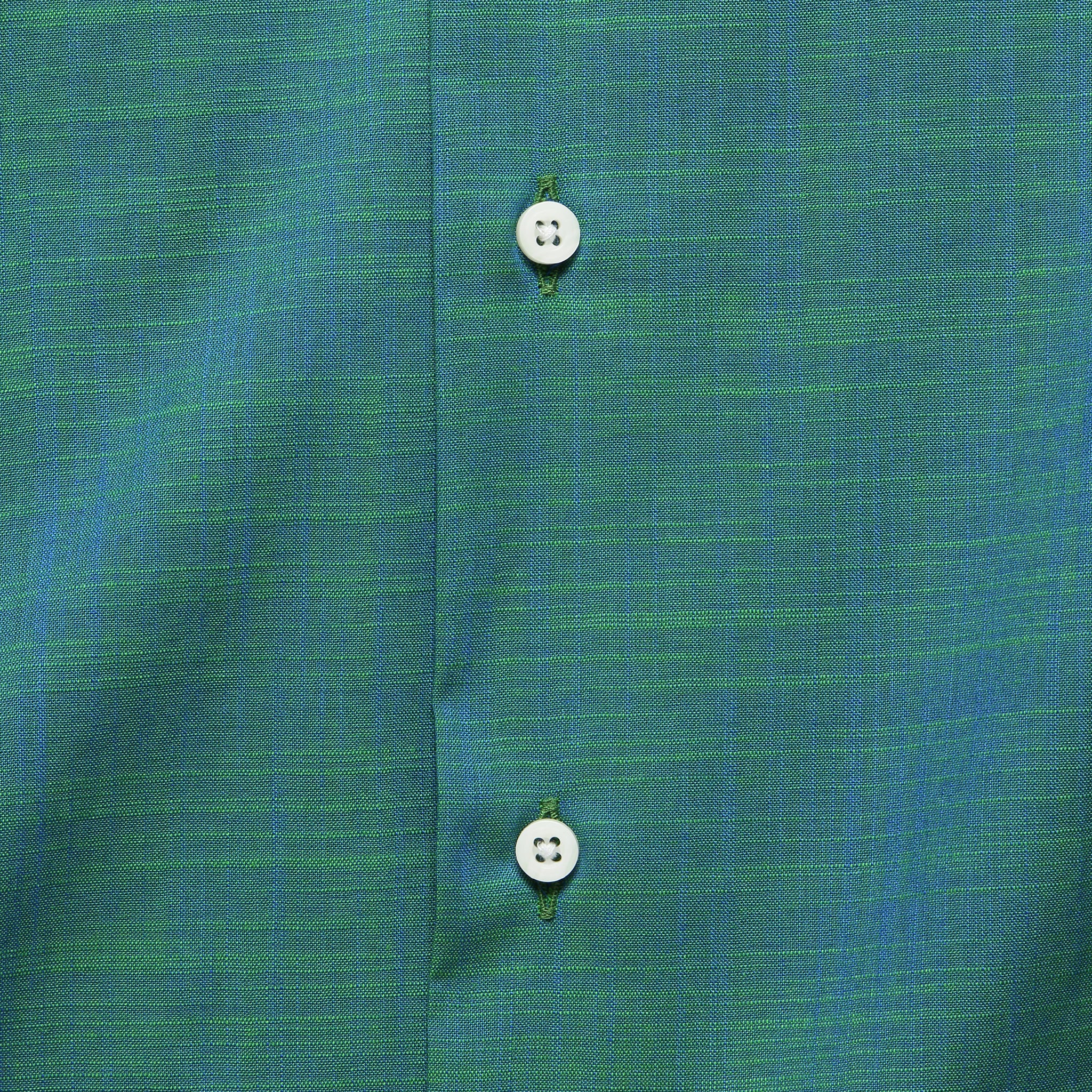 Iridescent Madras Shirt - Green - Gitman Vintage - STAG Provisions - Tops - S/S Woven - Solid