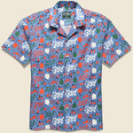 Tulip Fields Shirt - Blue - Gitman Vintage - STAG Provisions - Tops - S/S Woven - Floral