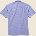 Summer Ready Jacquard Shirt - Blue - Gitman Vintage - STAG Provisions - Tops - S/S Woven - Other Pattern