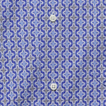Summer Ready Jacquard Shirt - Blue - Gitman Vintage - STAG Provisions - Tops - S/S Woven - Other Pattern