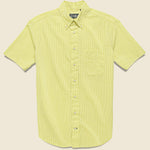 Seersucker Shirt - Yellow/White Stripe - Gitman Vintage - STAG Provisions - Tops - S/S Woven - Seersucker