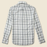 Durham Gingham Double Cloth Shirt - Heather Grey - Grayers - STAG Provisions - Tops - L/S Woven - Plaid