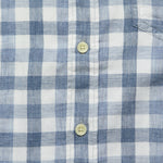 Denby Double Cloth Shirt - Blue/Cream Gingham - Grayers - STAG Provisions - Tops - L/S Woven - Plaid