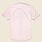 Horizon Summer Twill Shirt - Melon Cream Stripe - Grayers - STAG Provisions - Tops - S/S Woven - Stripe