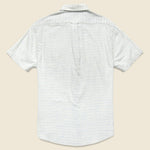 Horizon Summer Twill Shirt - Blue Cream Stripe - Grayers - STAG Provisions - Tops - S/S Woven - Stripe