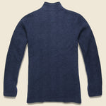 Nelson Jacquard Swacket - Navy Marl - Grayers - STAG Provisions - Tops - Sweater