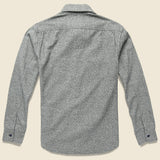 Harrison Heritage Flannel - Grey Jaspe - Grayers - STAG Provisions - Tops - L/S Woven - Solid