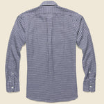 Houndstooth Shirt - Grey/Navy - Hamilton Shirt Co. - STAG Provisions - Tops - L/S Woven - Other Pattern