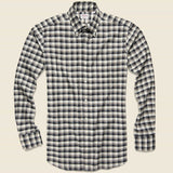 Twill Plaid Shirt - Brown/Cream - Hamilton Shirt Co. - STAG Provisions - Tops - L/S Woven - Plaid