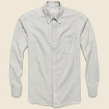 Donegal Twill Shirt - Grey - Hamilton Shirt Co. - STAG Provisions - Tops - L/S Woven - Fleck