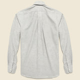 Donegal Twill Shirt - Grey - Hamilton Shirt Co. - STAG Provisions - Tops - L/S Woven - Fleck