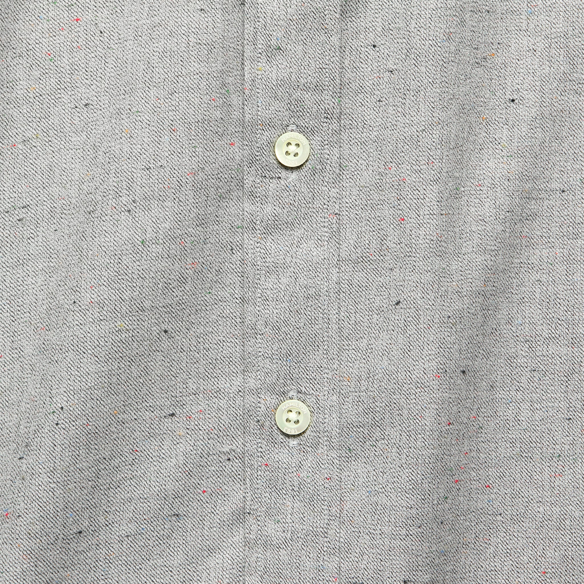 Donegal Twill Shirt - Grey - Hamilton Shirt Co. - STAG Provisions - Tops - L/S Woven - Fleck
