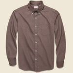 Bear Print Shirt - Blue/Red - Hamilton Shirt Co. - STAG Provisions - Tops - L/S Woven - Other Pattern