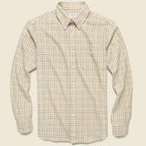 Check Flannel - Cream - Hamilton Shirt Co. - STAG Provisions - Tops - L/S Woven - Plaid