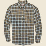 Plaid Flannel - Brown - Hamilton Shirt Co. - STAG Provisions - Tops - L/S Woven - Plaid