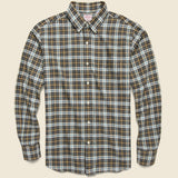 Plaid Flannel - Brown - Hamilton Shirt Co. - STAG Provisions - Tops - L/S Woven - Plaid