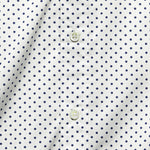 Poplin Dot Print Shirt - White/Navy - Hamilton Shirt Co. - STAG Provisions - Tops - S/S Woven - Dot