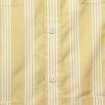 Textured Stripe Guayabera Shirt - Dusty Marigold/White - Hamilton Shirt Co. - STAG Provisions - Tops - S/S Woven - Stripe
