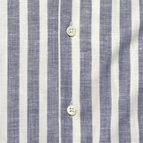 Stripe Chambray Camp Shirt - Blue/White - Hamilton Shirt Co. - STAG Provisions - Tops - S/S Woven - Stripe