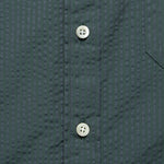 Striped Seersucker Shirt - Green/Grey - Hamilton Shirt Co. - STAG Provisions - Tops - S/S Woven - Seersucker
