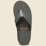 Fields Flip Flop - Charcoal - Hari Mari - STAG Provisions - Shoes - Sandals / Flops