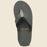 Fields Flip Flop - Charcoal - Hari Mari - STAG Provisions - Shoes - Sandals / Flops