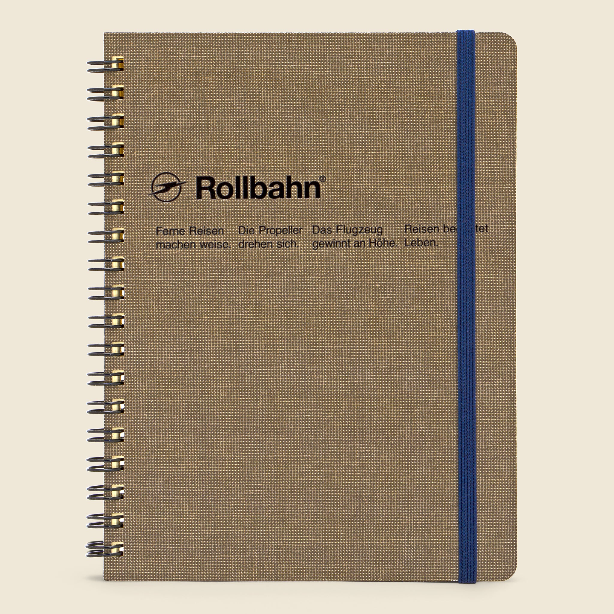 Rollbahn Spiral Notebook - Greige - Paper Goods - STAG Provisions - Home - Office - Paper Goods