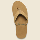 Fields Flip Flop - Tan/Green - Hari Mari - STAG Provisions - Shoes - Sandals / Flops