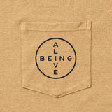 Being Alive Tee - Tan - House of LAND - STAG Provisions - Tops - S/S Tee