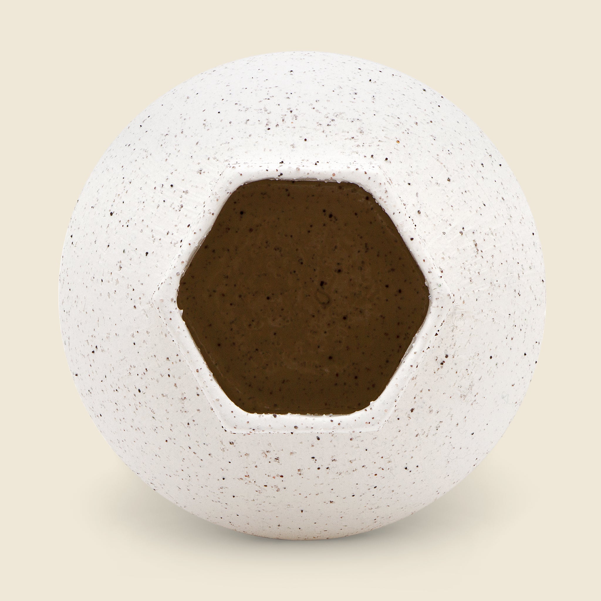 Cruz Hexagon Vase - White - Home - STAG Provisions - Home - Art & Accessories - Vessel