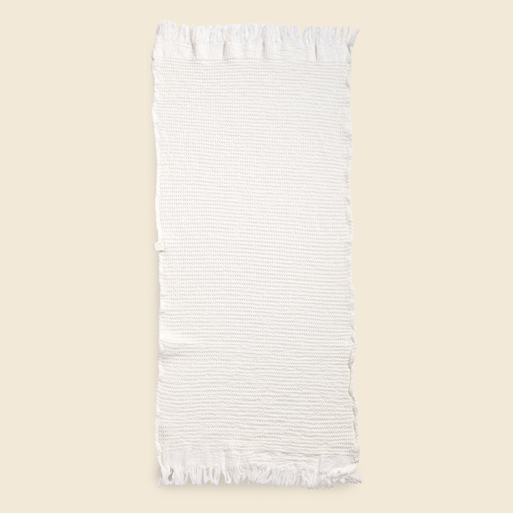 White Ella Hand Towel - Home - STAG Provisions - Home - Bath - Towel