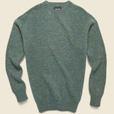 Birth Of The Cool Solid Crew Sweater - Exotique (Teal) - Howlin - STAG Provisions - Tops - Sweater