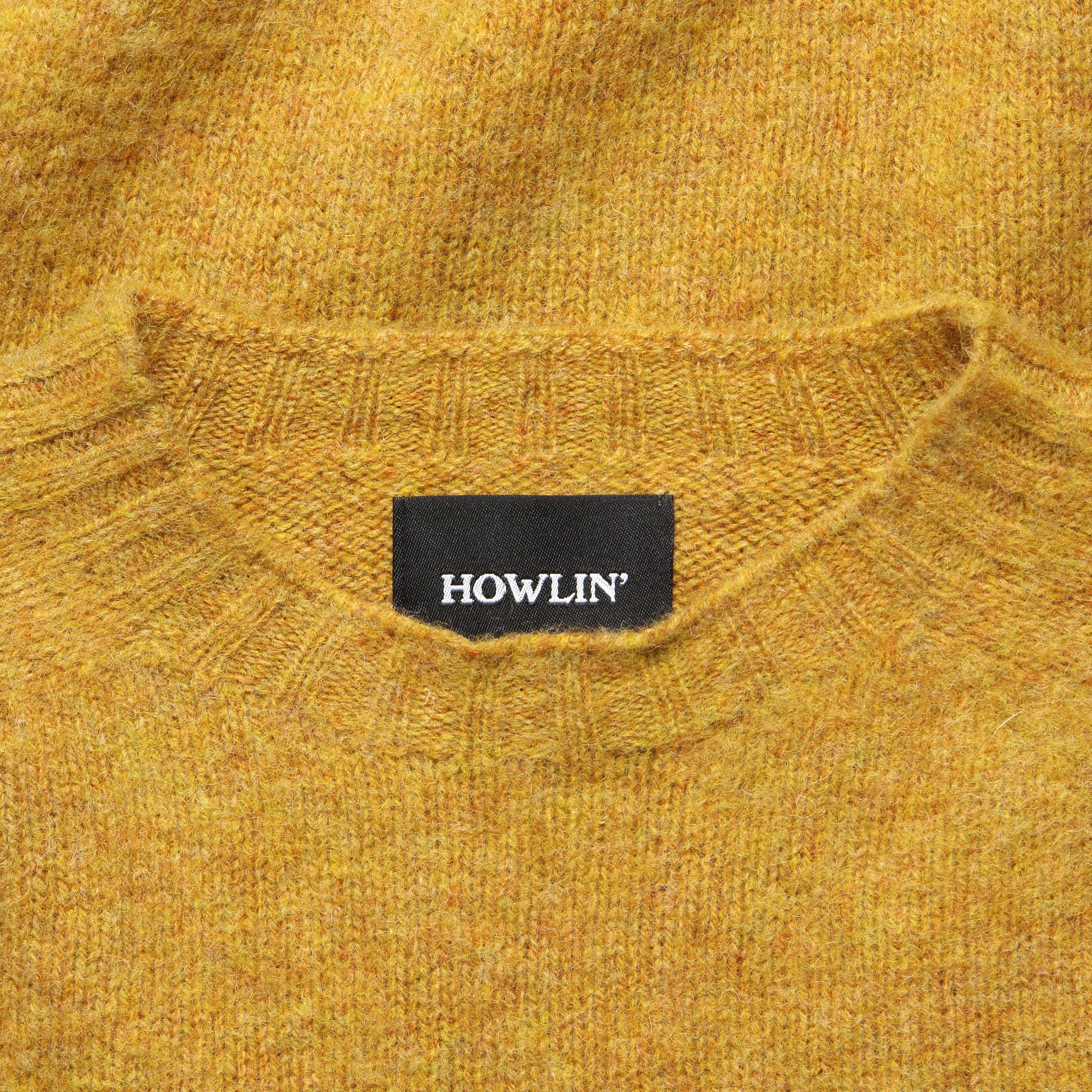 Birth Of The Cool Solid Crew Sweater - Gold - Howlin - STAG Provisions - Tops - Sweater