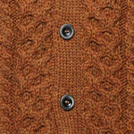 Blind Flowers Aran Cardigan - Cinnamon - Howlin - STAG Provisions - Tops - Sweater