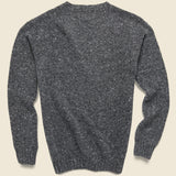 Terry Donegal Crew Sweater - Charcoal - Howlin - STAG Provisions - Tops - Sweater