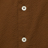 Cocktail Seersucker Shirt - Walnut - Howlin - STAG Provisions - Tops - S/S Woven - Seersucker