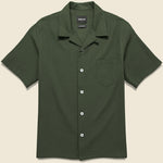 Cocktail Seersucker Shirt - Greenish - Howlin - STAG Provisions - Tops - S/S Woven - Seersucker