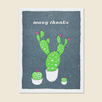 Many Thanks Cacti Card - Paper Goods - STAG Provisions - Home - Office - Paper Goods