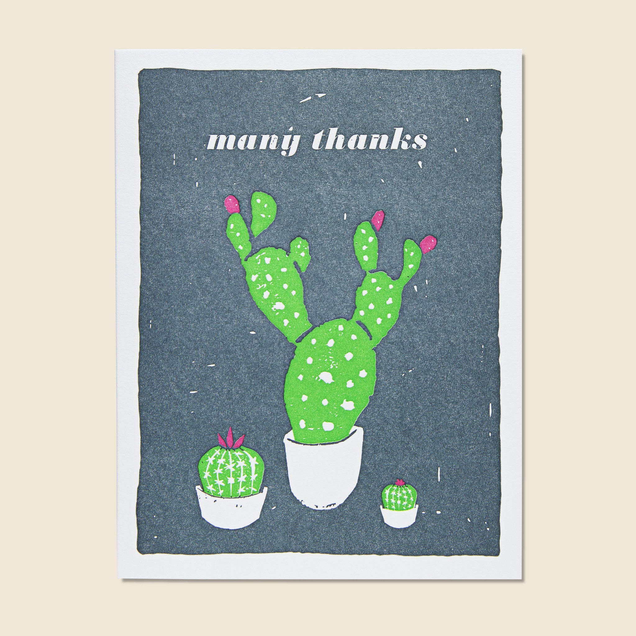 Many Thanks Cacti Card - Paper Goods - STAG Provisions - Home - Office - Paper Goods