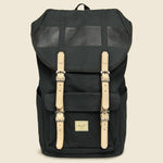 Lil American Premium Cotton Backpack - Black - Herschel Supply Co - STAG Provisions - Accessories - Bags / Luggage