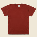 Laguna Pocket Tee - Rojo - House of LAND - STAG Provisions - Tops - S/S Tee