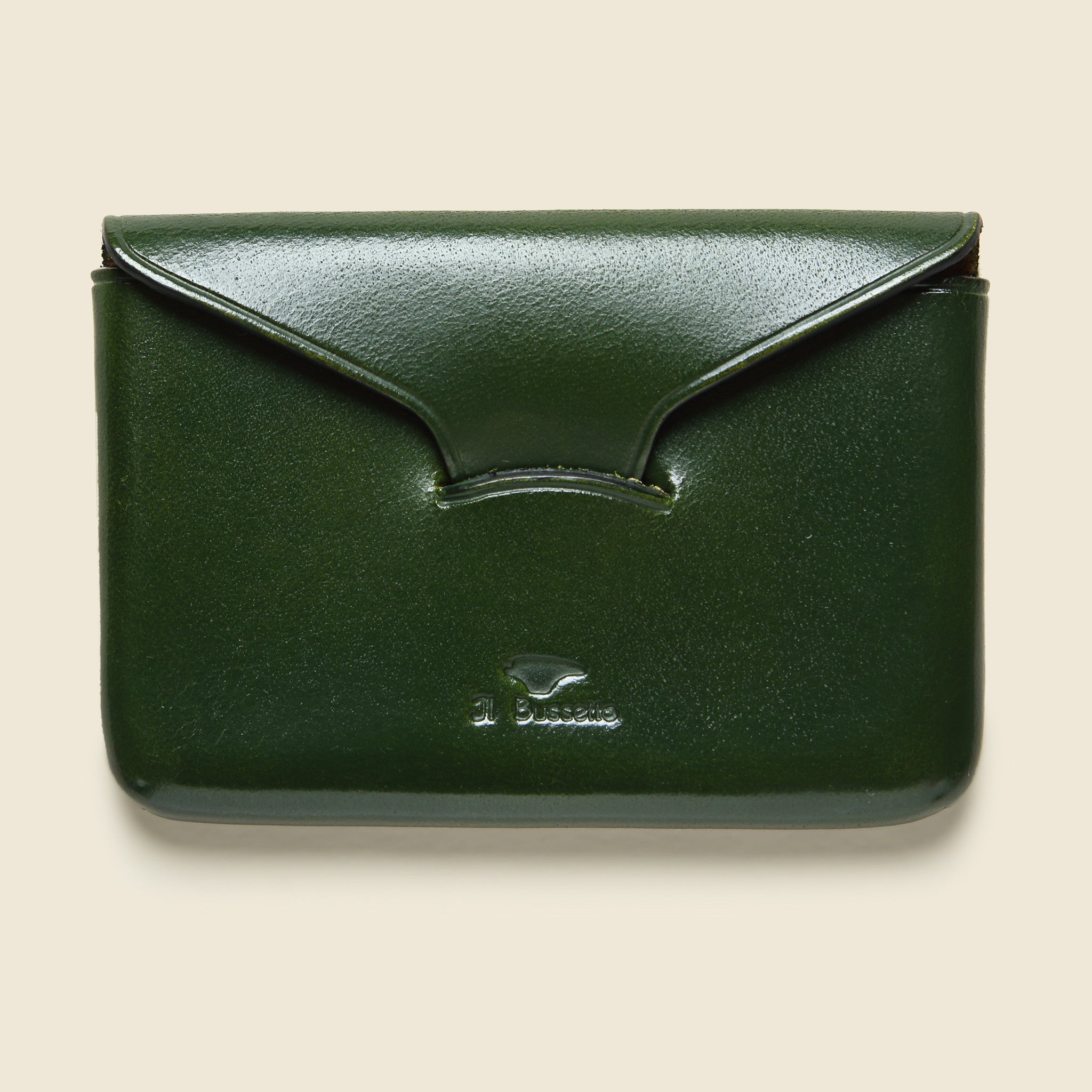 Business Card Holder - Green - Il Bussetto - STAG Provisions - Accessories - Wallets
