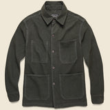 Jack Shirt Jacket - Over-Dyed Black - Imogene + Willie - STAG Provisions - Outerwear - Shirt Jacket