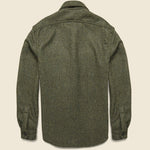Hall CPO Wool Overshirt - Green - Imogene + Willie - STAG Provisions - Tops - L/S Woven - Overshirt