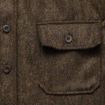 Hall CPO Wool Overshirt - Brown - Imogene + Willie - STAG Provisions - Tops - L/S Woven - Overshirt